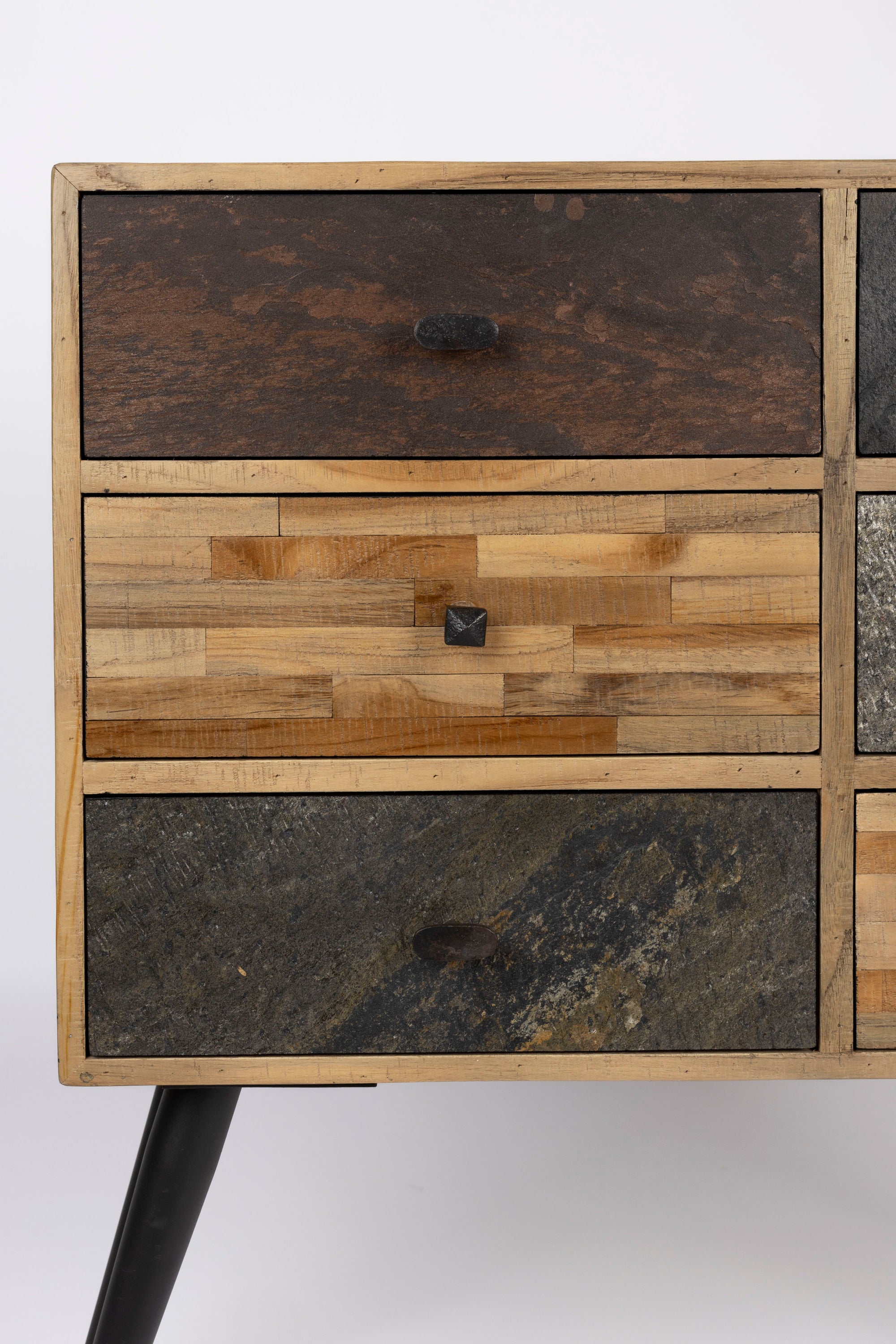 San Natural Teak Wood Cabinet